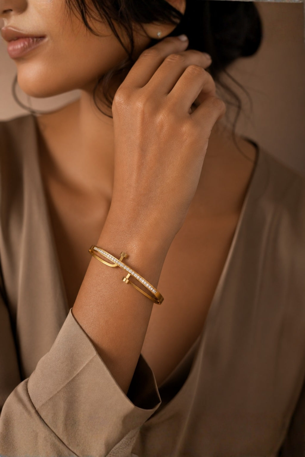 Dual Cross Bar Bracelet