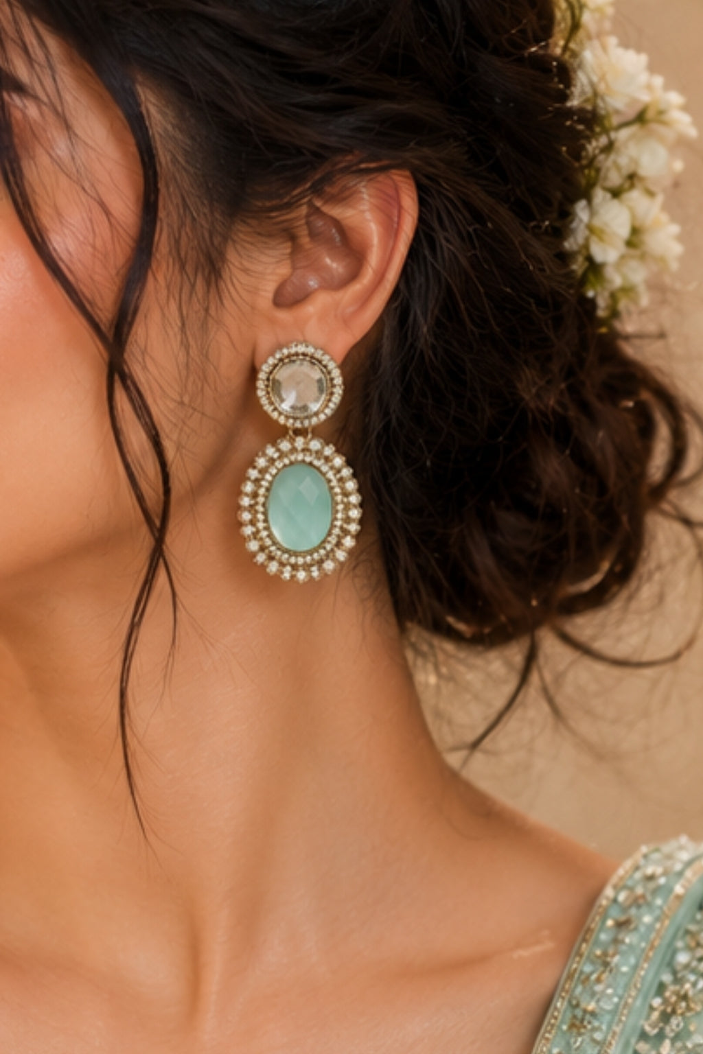 Mint Pastel Earrings