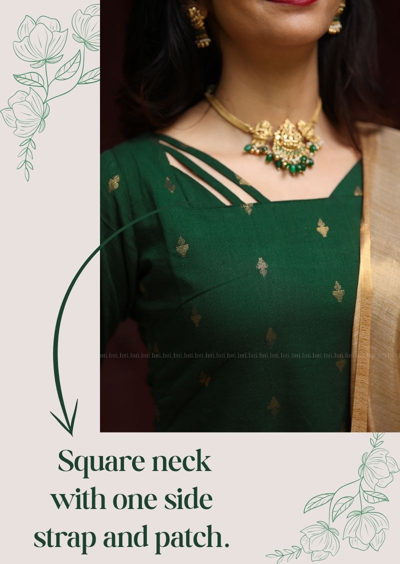 Mystic Strap Top & Dupatta Set