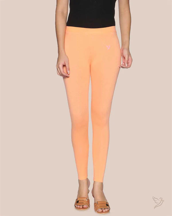 Twin Birds Ankel Legging - Pumpkin Puree