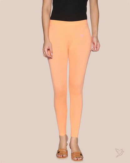 Twin Birds Ankel Legging - Pumpkin Puree