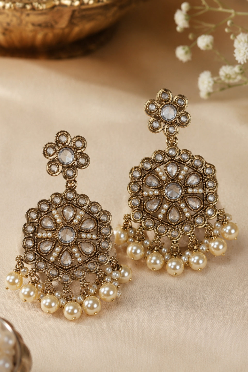 Champagne Glow Earrings