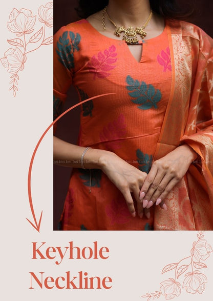 Amber Leaf Salwar Suit