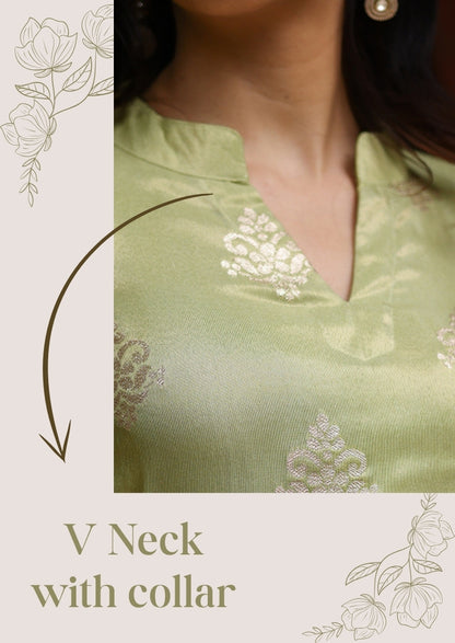 Botanic Leafstone Kurti