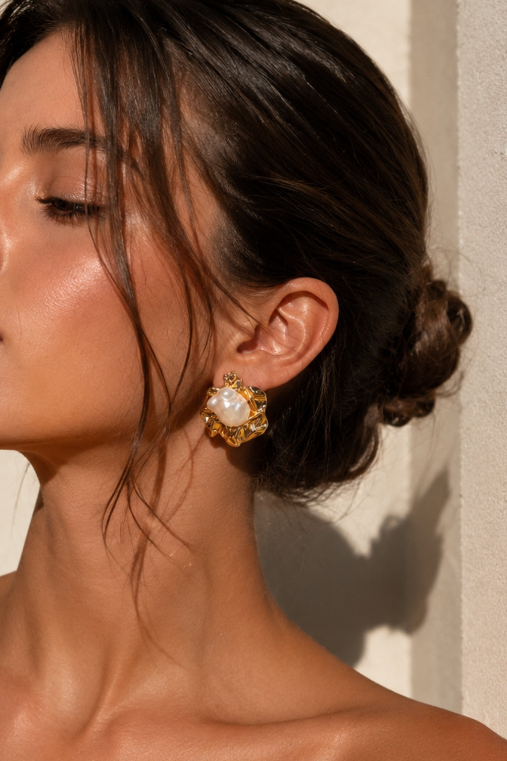 Gilded Form Earrings