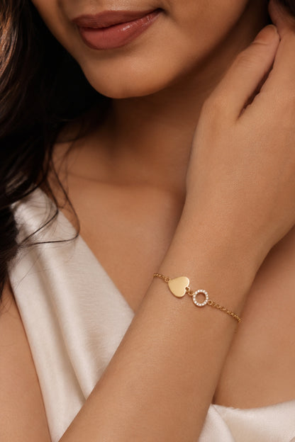 Amour Circle Bracelet
