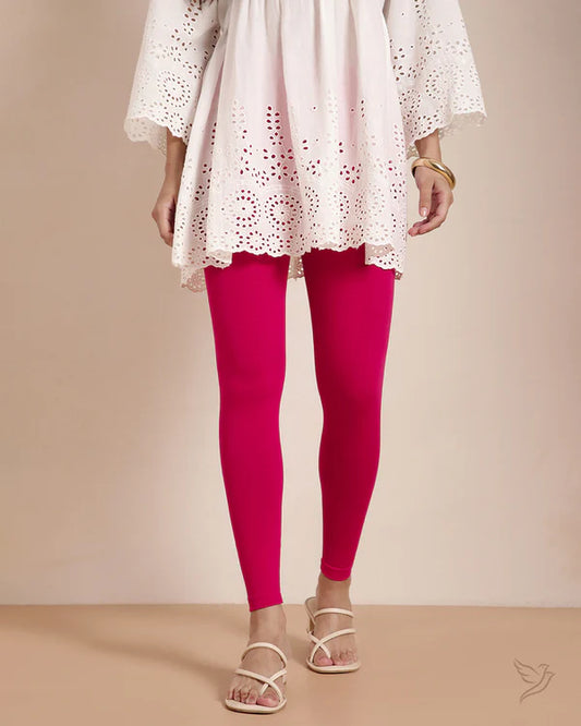 Twin Birds Ankel Legging - Pink Paradise