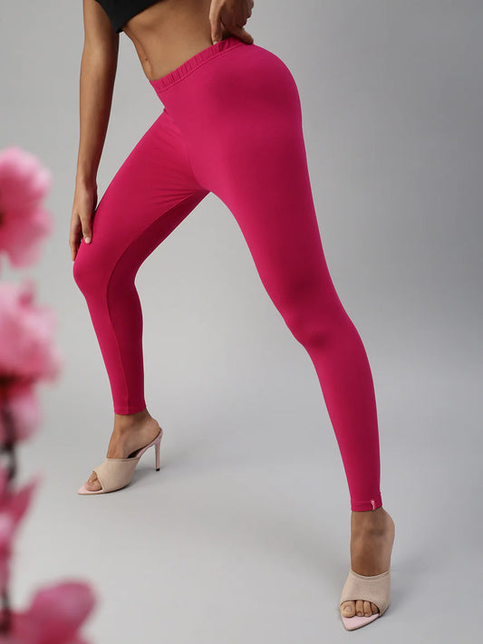 Prisma Ankle Legging - Magenta