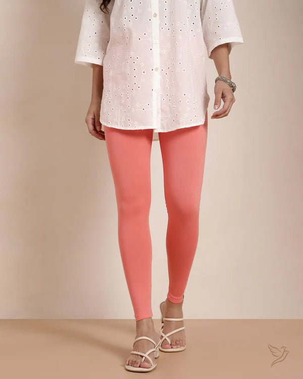 Twin Birds Ankle Legging - Amber Flower