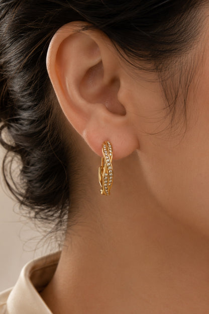 Prestige Twist Earrings