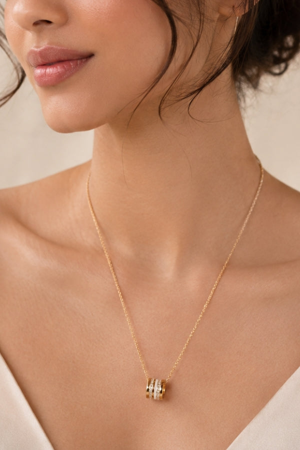 Triple Halo Neckchain