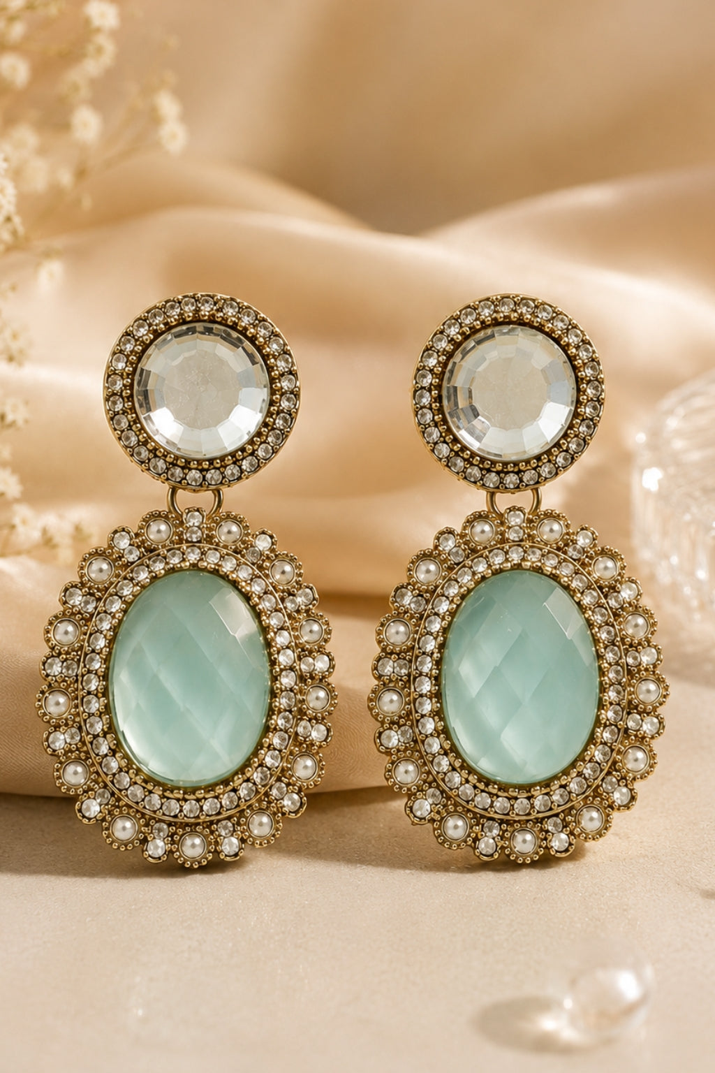Mint Pastel Earrings
