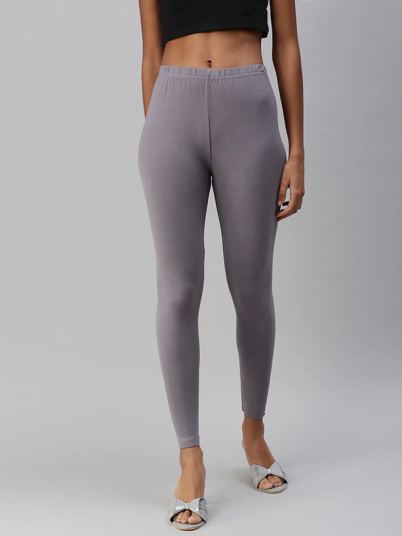 Prisma Ankel Legging - Grey