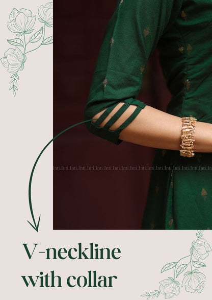 Mystic Strap Top & Dupatta Set