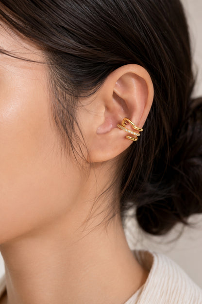 Triple Band Earcuff