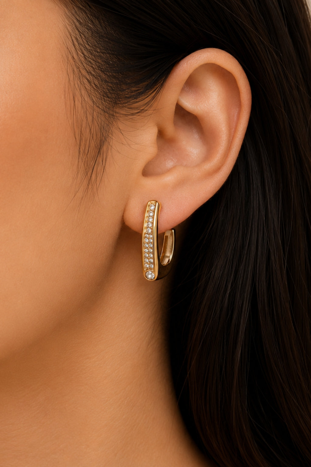 Radiance Line Earrings