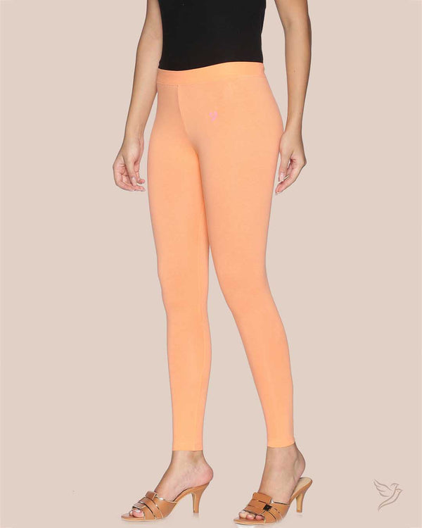 Twin Birds Ankel Legging - Pumpkin Puree