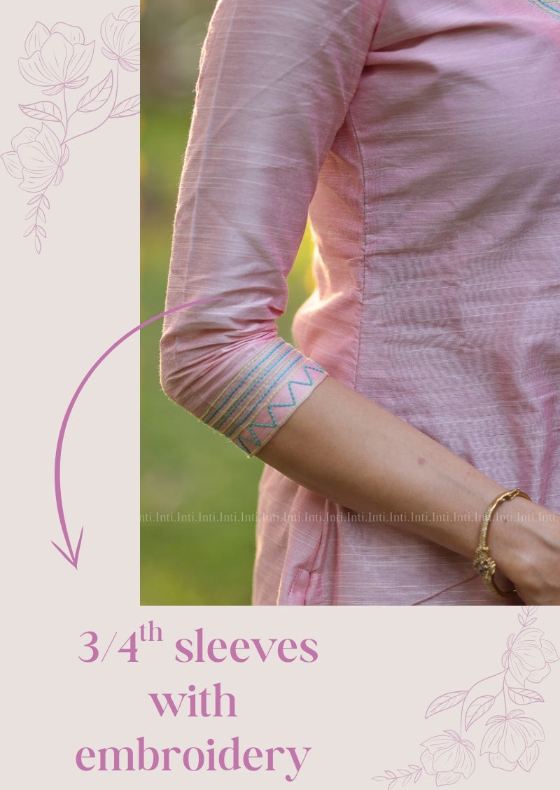 Petals Dawn Top & Dupatta Set