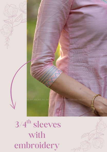 Petals Dawn Top & Dupatta Set