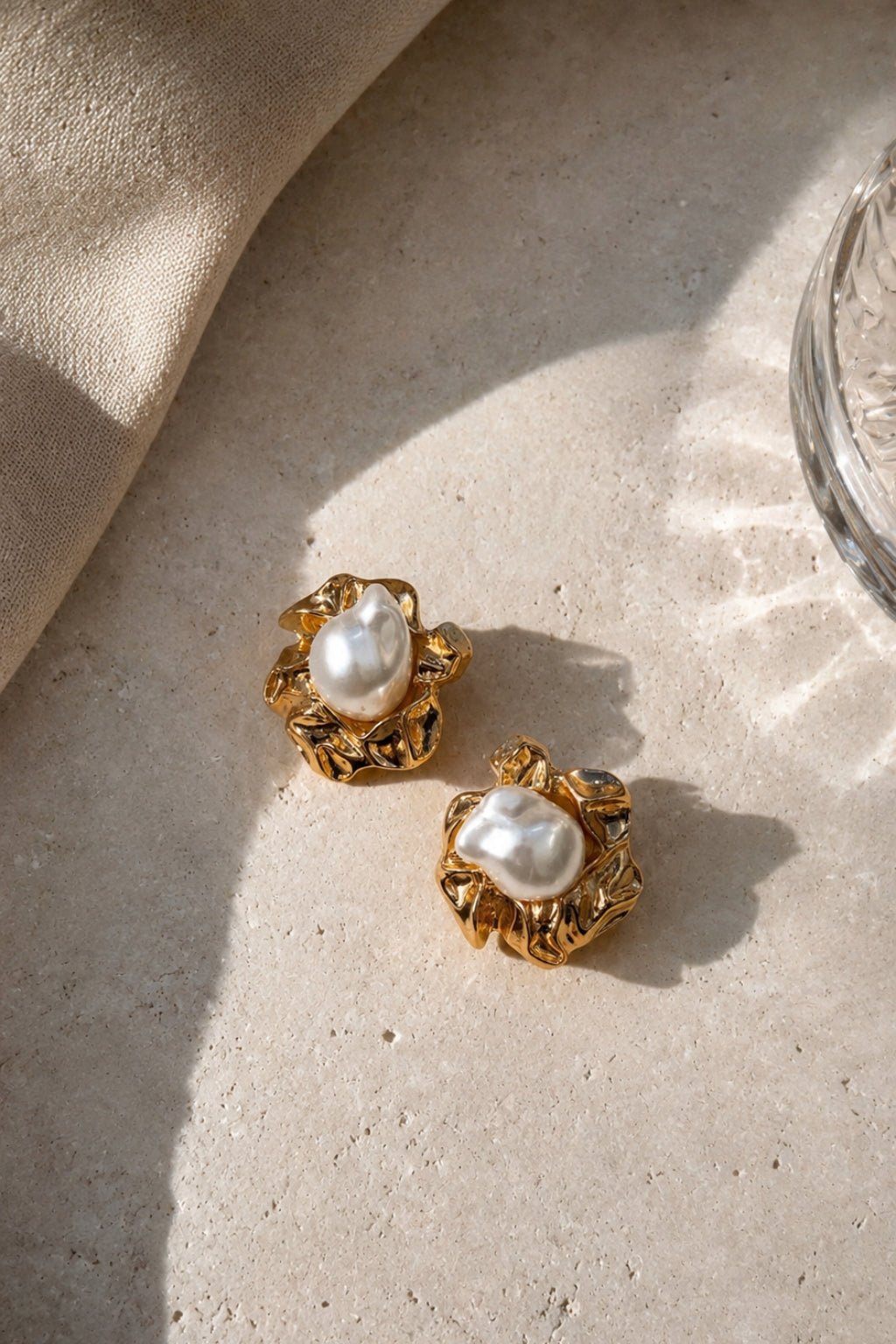 Gilded Form Earrings