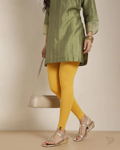 Twin Birds Ankel Legging - Candle Light