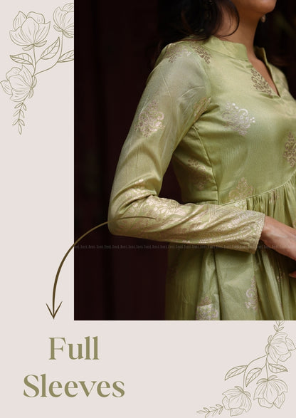 Botanic Leafstone Kurti