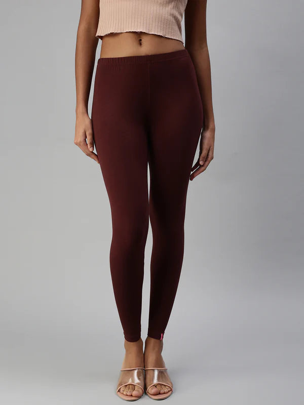 Prisma Ankle Legging - Chocolate