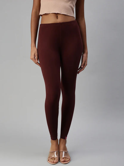 Prisma Ankle Legging - Chocolate