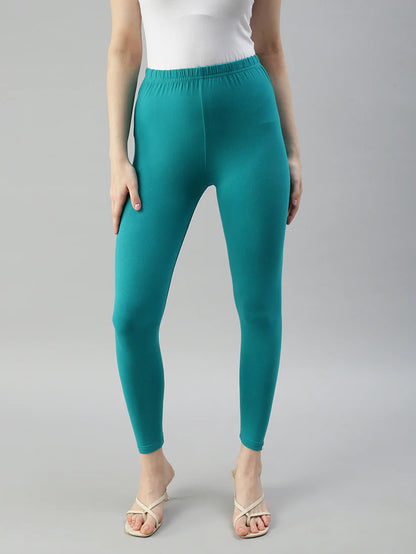 Prisma Ankle Legging - Rama Green