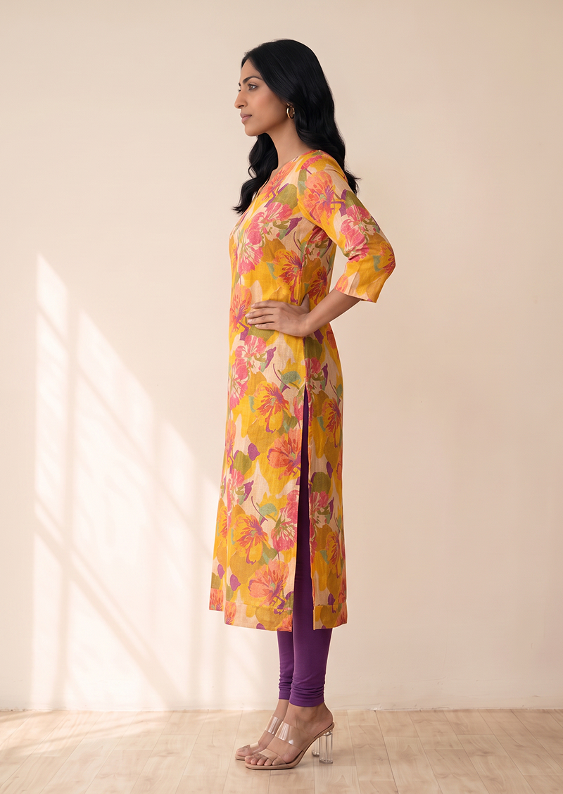 Marigold Garden Kurti