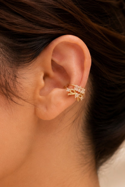 Bow Elegance Earcuff