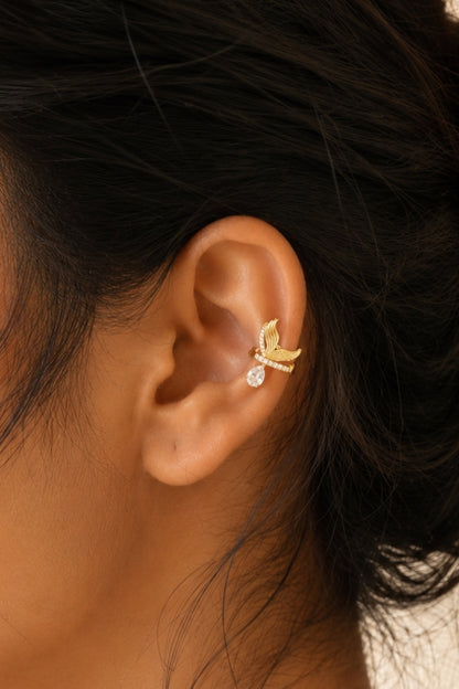 Winged Elegance EarCuff