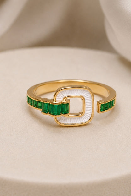 Prism Clasp Ring