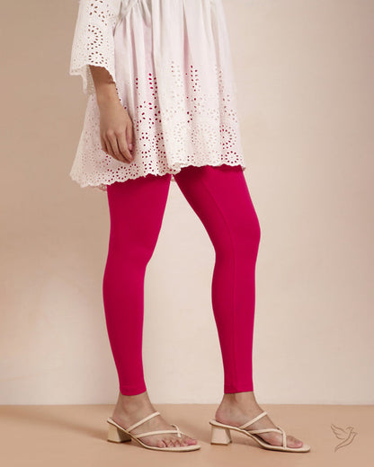 Twin Birds Ankel Legging - Pink Paradise