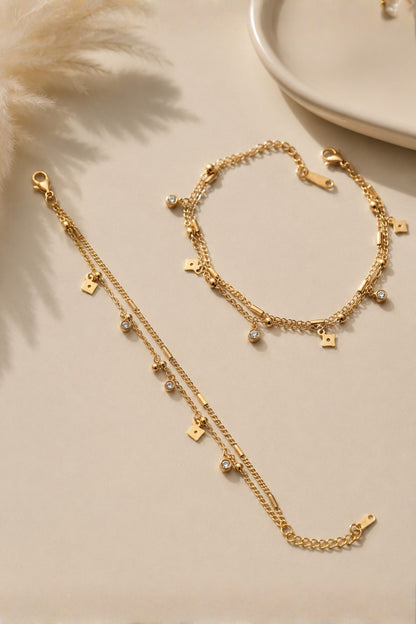 Soft Shine Layer Bracelet