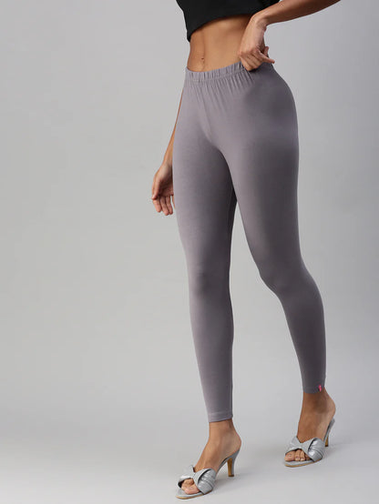 Prisma Ankel Legging - Grey