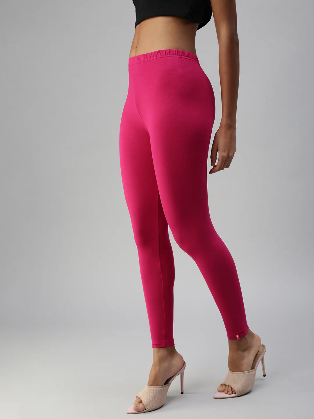 Prisma Ankle Legging - Magenta