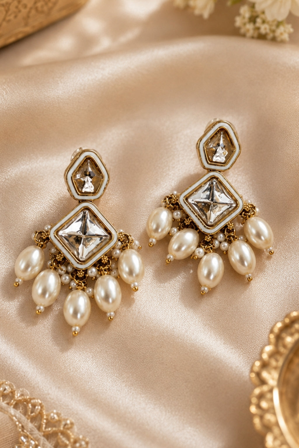 Luxe Ivory Earrings