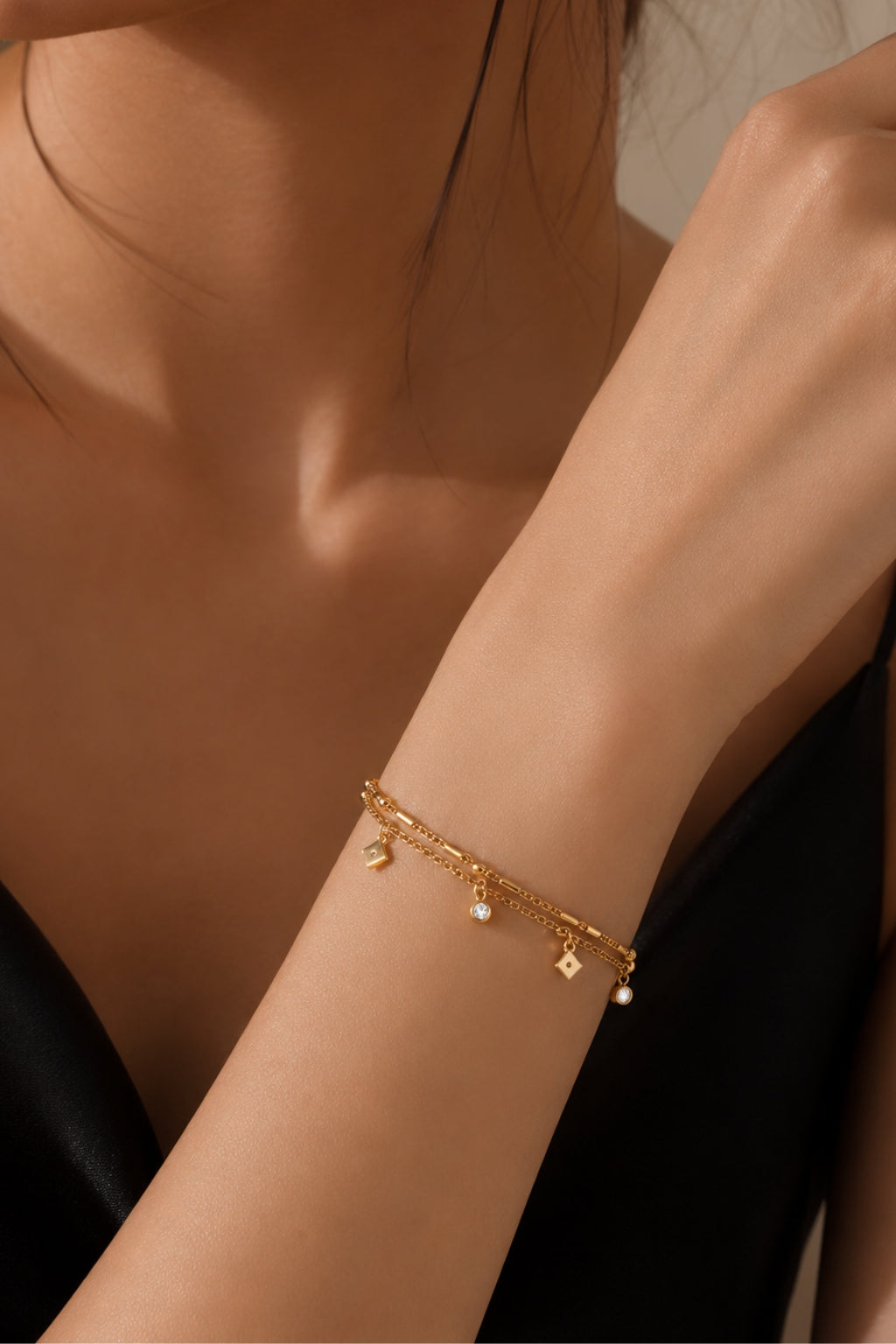 Soft Shine Layer Bracelet