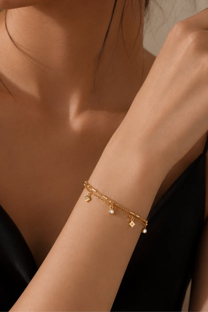 Soft Shine Layer Bracelet