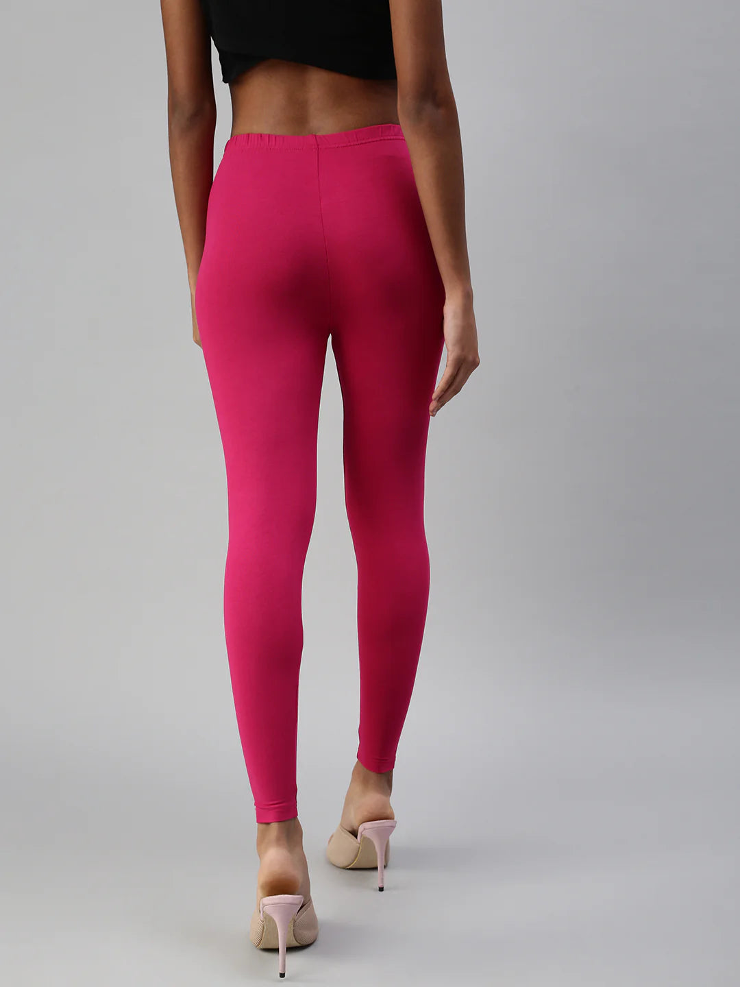 Prisma Ankle Legging - Magenta