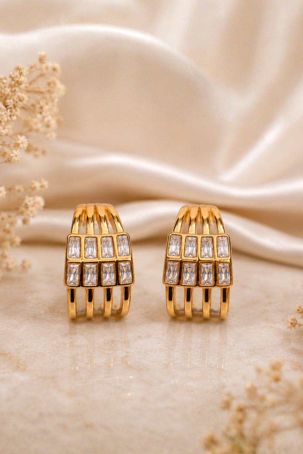 Seraphina Grid Earrings