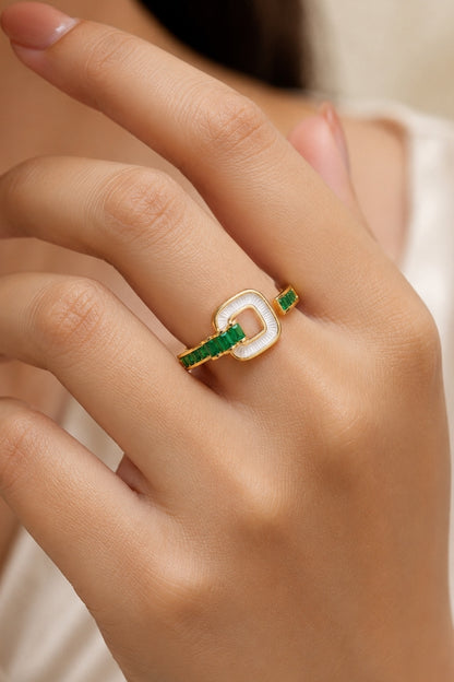 Prism Clasp Ring