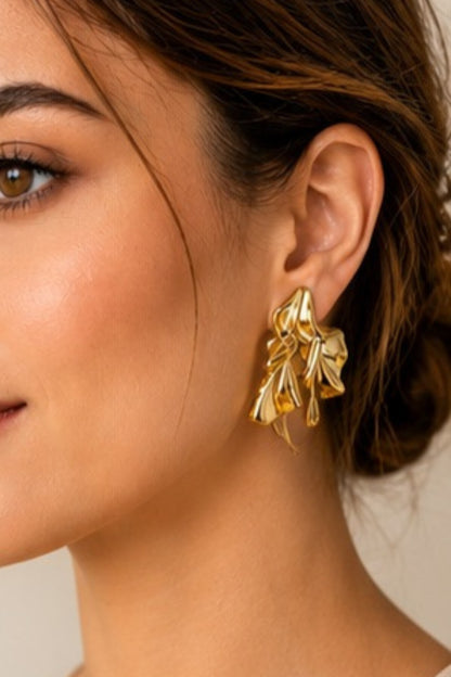 Sculpted Petals Earrings Pack