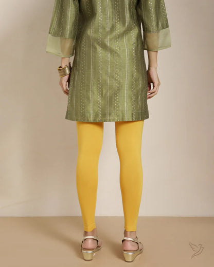 Twin Birds Ankel Legging - Candle Light