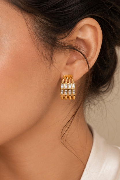 Seraphina Grid Earrings