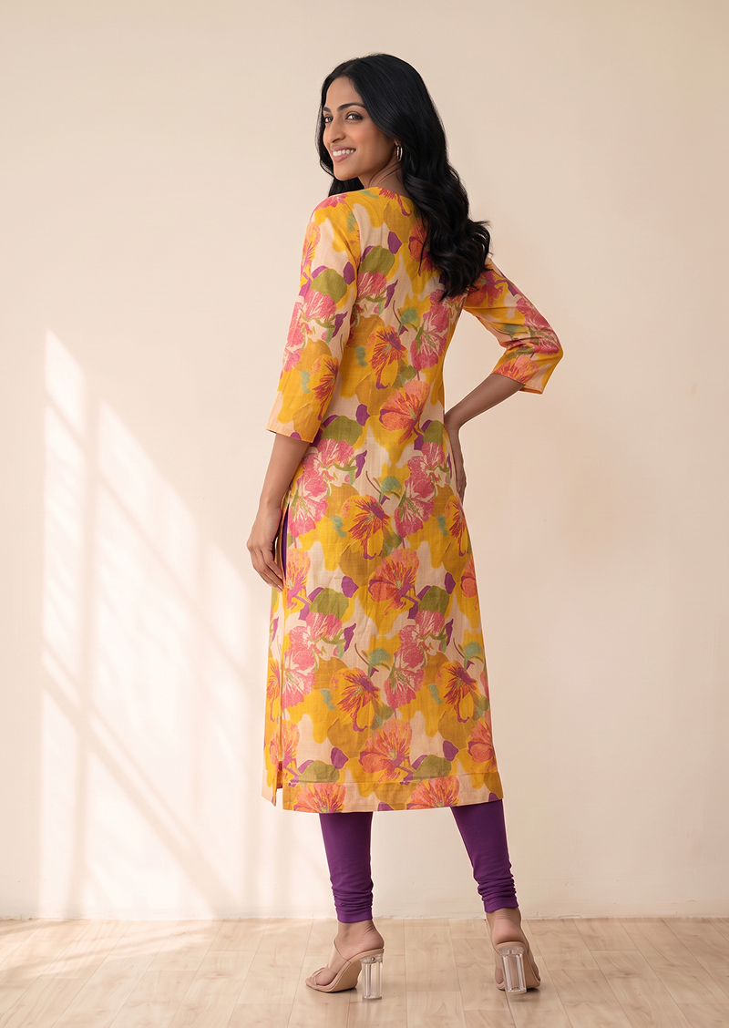 Marigold Garden Kurti