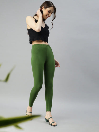 Prisma Ankle Legging - Forest