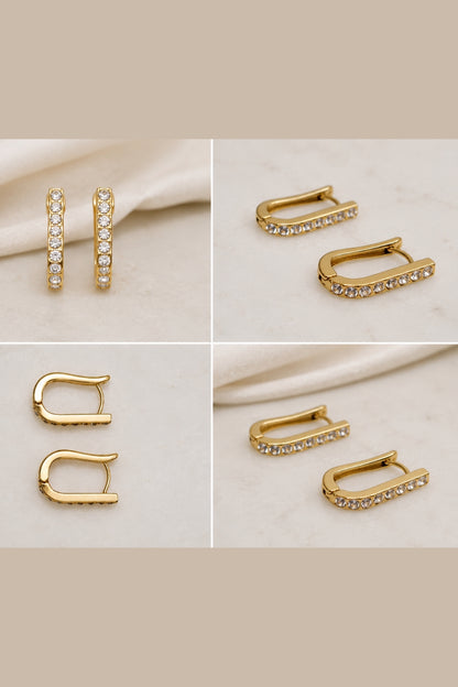 Sleek Beam Earrings