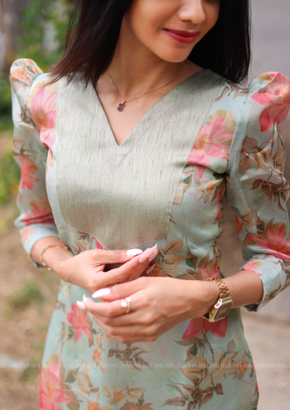 Pistachio Charm Kurti